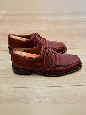 Bostonian First Flex Leather Oxfords Cognac Men’s Size 9.5